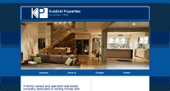 Desktop Screenshot of kublickiproperties.com
